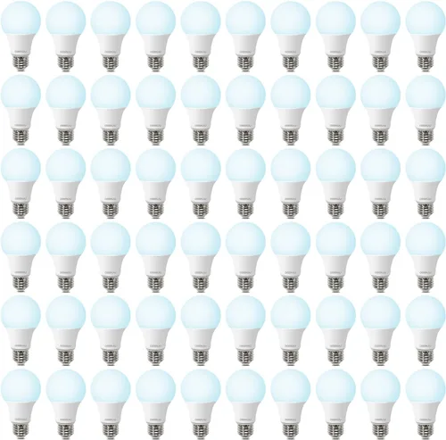 Miniatura 19 de Bombillas LED A19 DEGNJU, equivalentes a 100 vatios, luz diurna de 5000 K, 1500 lúmenes, base estándar E26, no regulables, bombillas LED de 13 W
