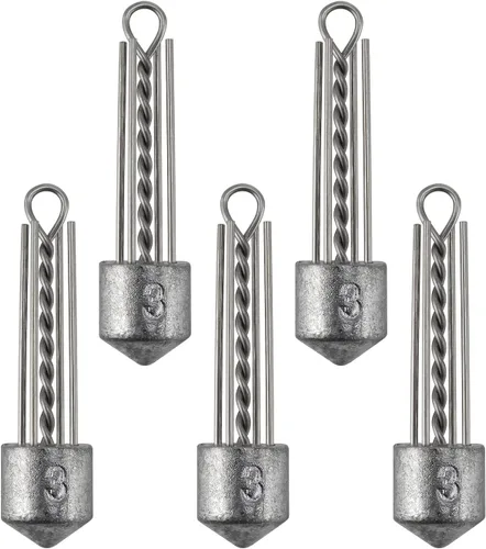 Miniatura 15 de Dr.Fish Paquete de 5 Spider Surf Pesca Sputnik Sinker 1oz-8oz Agua Salada Beach Casting Sea Bottom Holder