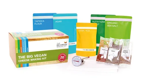 Miniatura 8 de El mejor kit de fabricación de quesos – Kit de bricolaje para 10 quesos: Mozzarella, Mascarpone, Feta, Ricotta – Incluye cuajo y folleto