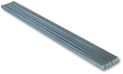 Barra de acero cuadrada de 1/4 de pulgada, 1/4 pulgadas x 1/4 pulgadas x 12 pulgadas, barra de acero estirada en frío de gran tamaño con