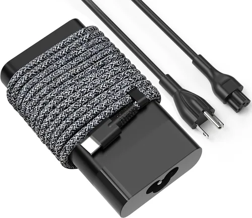 Miniatura 8 de NELEBUTO Adaptador de CA de cargador USB C de 45 W para Chromebook 11 13 14 14A ThinkPad Latitude 5420 XPS Elite Specter X360 14-ca051wm 14-ca020nr