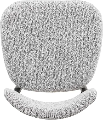 Miniatura 6 de Morden Fort Juego de 2 taburetes de bar de altura de mostrador, modernos taburetes tapizados con respaldo alto y patas de metal negro, sillas
