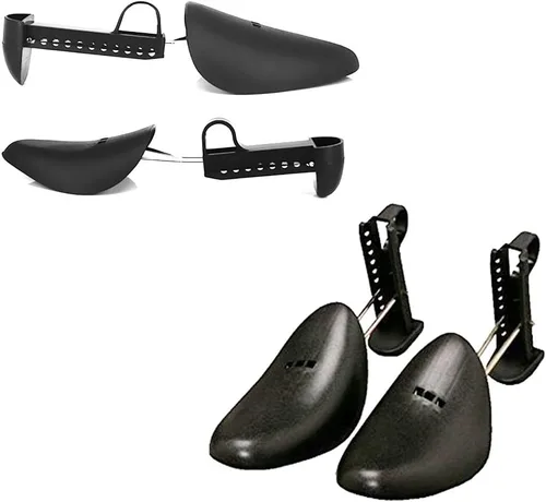 Miniatura 4 de ECHODONE 5 pares prácticos de longitud ajustable para hombre, zapato, árbol, zapato, soporte moldeador