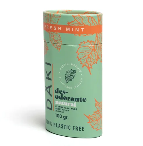 Miniatura 9 de Däki Natural Deodorant Stick 100 g – Refreshing Mint, Aluminium-Free, Natural, Paraben Free – Sensitive Skin – Biodegradable Compostable Packaging