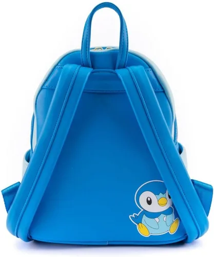 Miniatura 3 de Loungefly Pokemon Piplup Cosplay - Bolso de hombro con doble correa para mujer, Multi, Cosplay