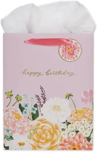 Miniatura 18 de Christian Art Gifts Bolsa de regalo de paisaje con tarjeta y juego de papel de seda, Hope and A Future, versículo bíblico inspirador de Jeremías