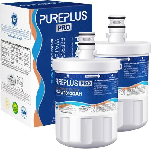 Miniatura 10 de PUREPLUS Filtro de Agua para Refrigerador Certificado NSF/ANSI 401, 53, 42 y NSF P473 de Reemplazo para LG LT500P, ADQ72910901, GEN11042FR-08
