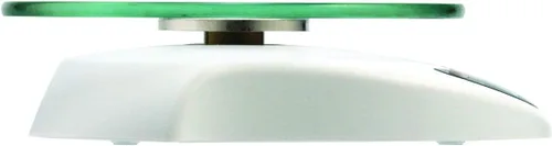 Miniatura 9 de Taylor Báscula digital de cocina con plataforma de vidrio, botón de tara y cuerpo de plástico que pesa hasta 11 libras de capacidad, color blanco