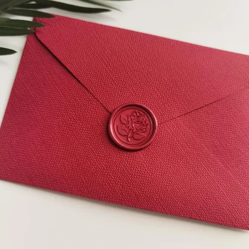 Miniatura 3 de 200 cuentas de cera para sellar sellos de cera, perfectas para tarjetas, sobres, invitaciones, paquetes de vino, sellado de letras (burdeos)