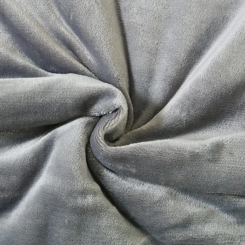 Miniatura 4 de SOCHOW Manta de forro polar Sherpa de doble cara, súper suave, lujosa manta de felpa, tamaño queen, 228.6 x 228.6 cm, gris