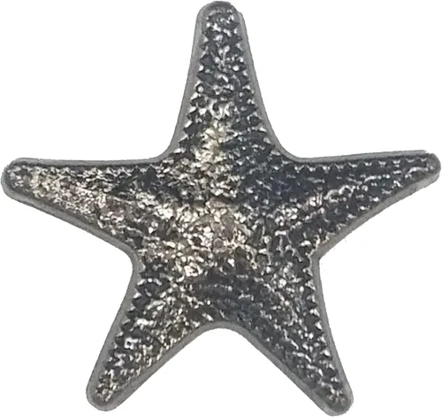 Miniatura 11 de 1 perilla de cajón Coastal Collecton Starfish en latón antiguo