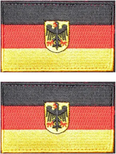 Miniatura 23 de 2 parches de bandera de Japón de AliPlus bordados tácticos militares moral parche apliques gancho y bucle