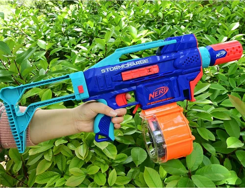 Miniatura 5 de Tambor de dardos, 25 dardos, accesorio para lanzadores Nerf N-Strike Elite