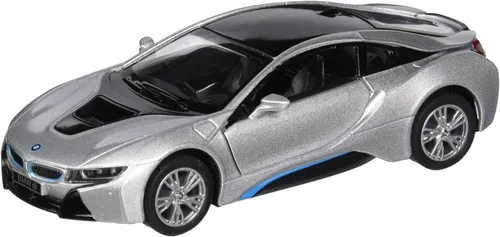 Miniatura 4 de KiNSMART - BMW i8 escala 1:36 de 5 pulgadas, modelo de metal fundido a presión Super Car con acción de retroceso (4 juegos)