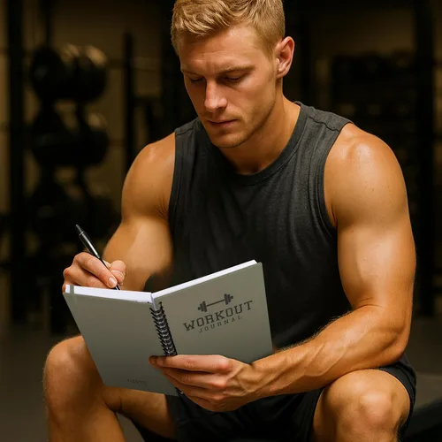 Miniatura 2 de El Diario de Fitness Definitivo para Rastrear y Cumplir Tus Metas de Gimnasio - Planificador Detallado de Entrenamientos y Libro de Registro Para