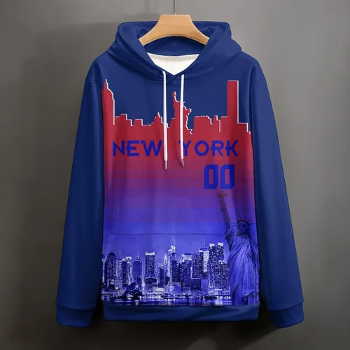 Miniatura 85 de Custom Football Hoodies City Night Skyline Personalized Sweatshirt Name Number Fan Gift Pullover for Men Women Youth