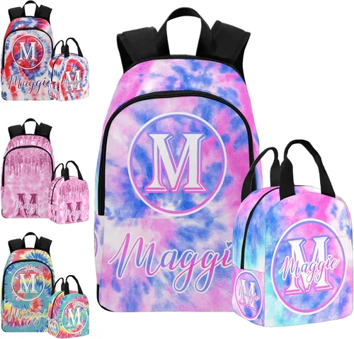 Miniatura 119 de Texto personalizado Elefante desgaste gafas mochila mochila mochila casual Daypack bolsa para mamá niñas, color86-4, Mochilas Daypack
