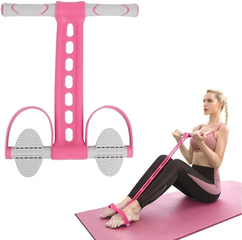 Miniatura 5 de Banda de resistencia para pedal de yoga, cuerda elástica, equipo de ejercicio para sentarse en casa, gimnasio, brazo, abdominales