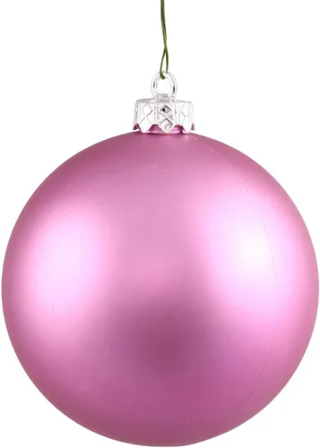 Miniatura 10 de Vickerman Adorno de bola de Navidad inastillable con acabado de lentejuelas con tapa perforada, 6 por bolsa, 4 pulgadas, color negro