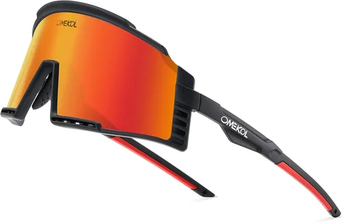 Miniatura 8 de Dos tamaños para adultos y jóvenes, gafas de sol deportivas de béisbol, ciclismo, hombres y mujeres, MTB Bicicletas al aire libre F12