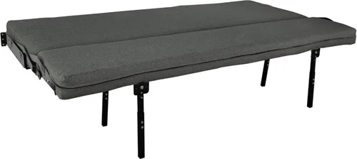 Miniatura 3 de RecPro Sofá de montaje en pared de 60 pulgadas con patas ajustables en tela, sofá cama de caravana, muebles de caravana, cama de caravana, cama Sin