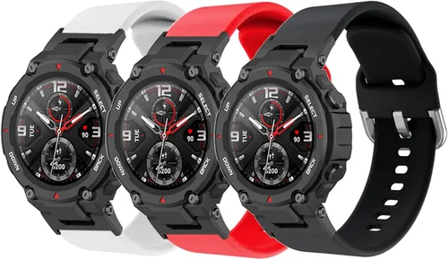 Miniatura 9 de Correas de repuesto para Amazfit T-Rex para mujeres y hombres, elegantes correas de repuesto de silicona deportiva, para Amazfit T-Rex A1918