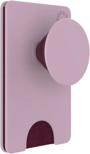 Miniatura 6 de Cartera para teléfono PopSockets con soporte expandible, tarjetero para teléfono - Rosa suave Rosa rubor