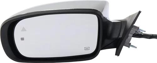Kool Vue - Espejo calefactable para el lado del conductor para Chrysler 300 2011-2020 con luz de señal, monitor de punto ciego, lámpara de memoria y