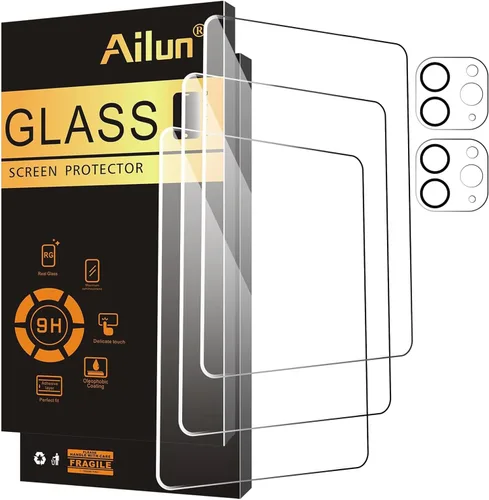 Miniatura 7 de Ailun - Protector de pantalla para iPad Pro de 11 pulgadas 2022/2021/2020 (4ª/3ª/2ª generación) Paquete de 2 + Paquete de 2 protectores de lente