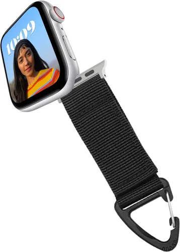 Miniatura 6 de Llavero táctico para cinturón compatible con Apple Watch de 1.496 pulgadas, 1.575 pulgadas, 1.614 pulgadas, 1.654 pulgadas, 1.732 pulgadas, 1.772
