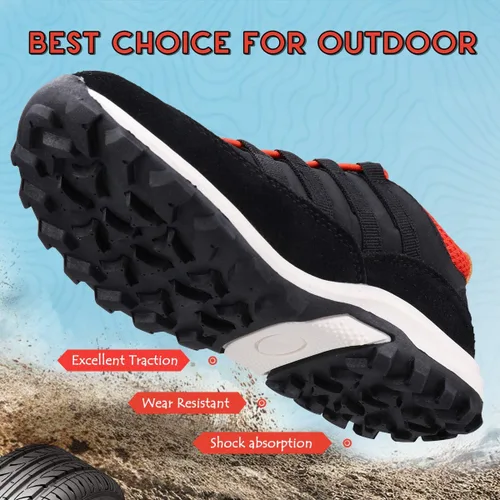 Miniatura 2 de UOVO Boys Shoes Boys Sneakers Boys Hiking Tennis Running Shoes Kids Waterproof Athletic Outdoor Sneakers Non-Slip Comfortable(LittleBig Boys)