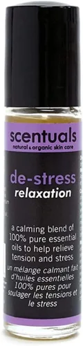 Mezcla de aceites esenciales Roll On, aceite esencial de lavanda, manzanilla, neroli y aceites esenciales de limón, 100% puro, aromaterapia (0.3