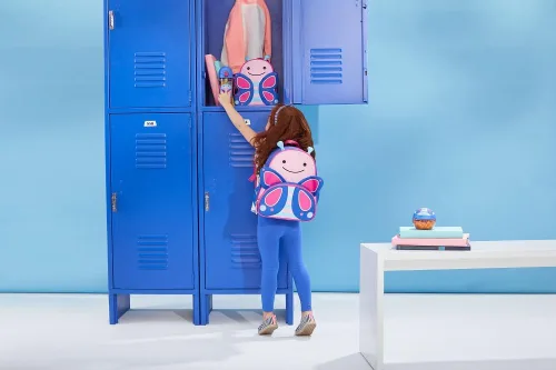 Miniatura 14 de Skip Hop - Mochila para preescolar, colección Zoo, para niños pequeños de 3 a 4 años, diseño de llama