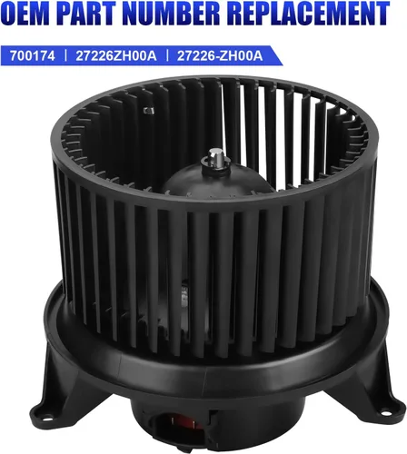 Miniatura 4 de Motor de ventilador compatible con 2005-2015 Nissan Armada, 2004-2008 Nissan Titan, 2004-2010 Infiniti QX56. Motor de ventilador de calefacción