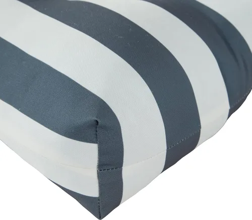Miniatura 4 de South Pine Porch Juego de 2 cojines para asiento y respaldo para exteriores, color gris a rayas, 2 unidades Canopy Stripe Gris
