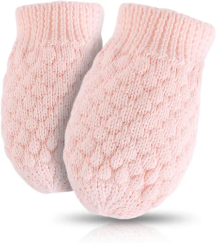 Miniatura 37 de Guantes de punto para bebés, niños y niñas, guantes de invierno para recién nacidos, guantes de 0 a 3 años