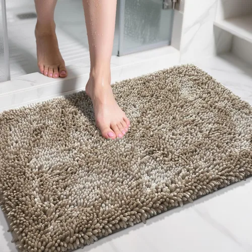 Miniatura 46 de Yimobra - Alfombra grande para baño antideslizante de 36x24 pulgadas, extra gruesa y suave, absorbente de felpilla, alfombras de baño lavables a