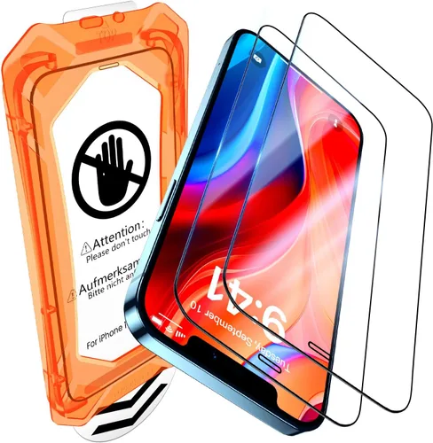 Miniatura 9 de UniqueMe Protector de pantalla de privacidad para iPhone 16 / iPhone 15 – [Grado militar inastillable y dureza 9H+] Protector de pantalla de vidrio