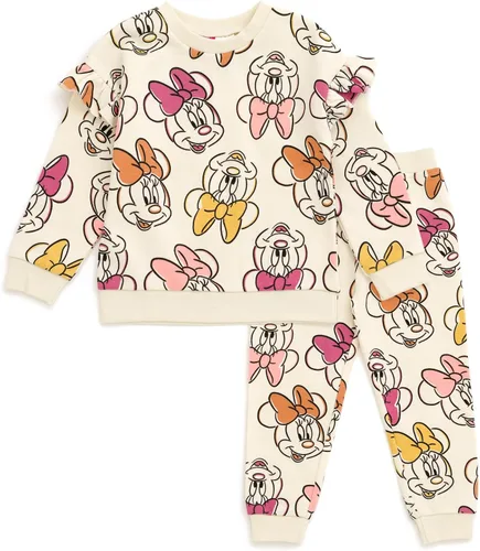 Miniatura 13 de Disney Conjunto de sudadera de vellón y pantalones deportivos para niñas, tallas de recién nacido a niño grande (recién nacido - 14-16)