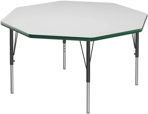 Miniatura 56 de Correll - Mesa rectangular de 24 x 36 pulgadas, mesa de actividades superior de borrado en seco, altura ajustable (19 a 29), laminado de alta