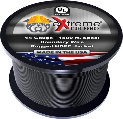 Miniatura 2 de Profesional Heavy Duty alambre núcleo sólido eléctrico perro Verjas – Compatible con todos los sistemas de cable eléctrico Pet Valla por Extreme