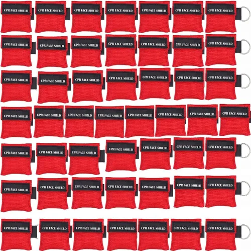Miniatura 7 de Máscara de protección facial RCP Rojo 12pcs y Rojo 50pcs, rojo,12, Cadena