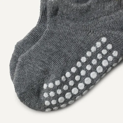 Miniatura 4 de Amazon Essentials Calcetines unisex de corte bajo con agarre antideslizante para bebés, 14 pares