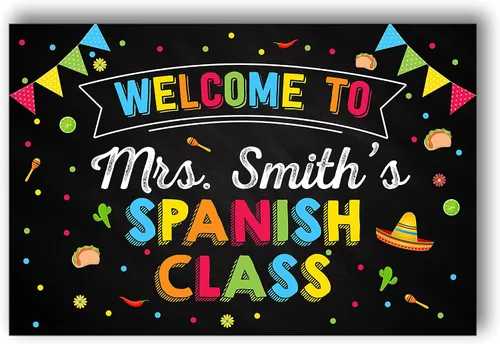 Miniatura 12 de Anna Flora Cartel de bienvenida a la clase de matemáticas, decoración personalizada para profesores para aula, impresiones escolares, letrero