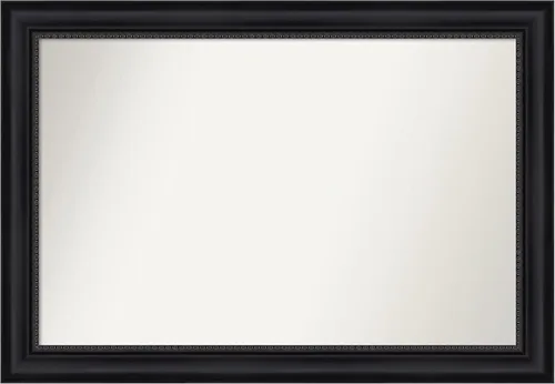 Miniatura 10 de Amanti Art Espejo personalizado, espejo de baño negro Astor, espejo de pared o espejo de tocador de baño sobre el fregadero (25 x 25 pulgadas)