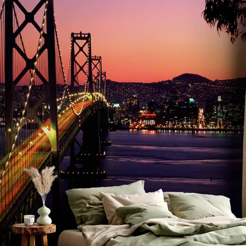 Miniatura 5 de artgeist Mural de pared Puente 79x61 in - XXL Papel pintado no tejido de vellón Decoración de pared Impresión fotográfica Imagen Diseño Decoración