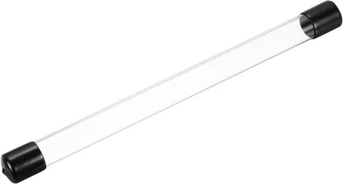 Miniatura 31 de MECCANIXITY Tubo de Almacenamiento Transparente 23x25mm Pequeño Tubo de Plástico Redondo con Tapas Botella Contenedor Rígido 300mm/12 Pulgadas