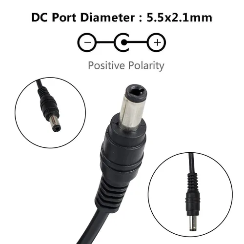 Miniatura 3 de inShareplus Fuente de alimentación de bajo voltaje de 6V, transformador, adaptador de corriente, 3A 18 vatios máximo, CA 100-240V a CC 6V