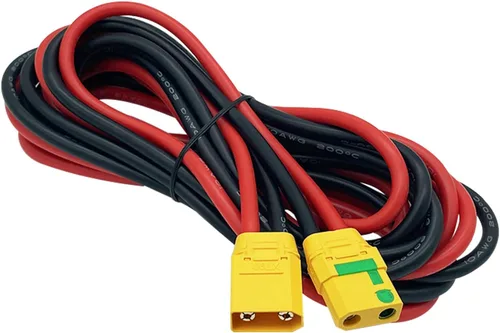 Miniatura 3 de XT90-S - Cable de extensión de enchufe hembra a XT90 macho Cable de extensión de cable de silicona 10AWG para batería RC Lipo FPV Drone