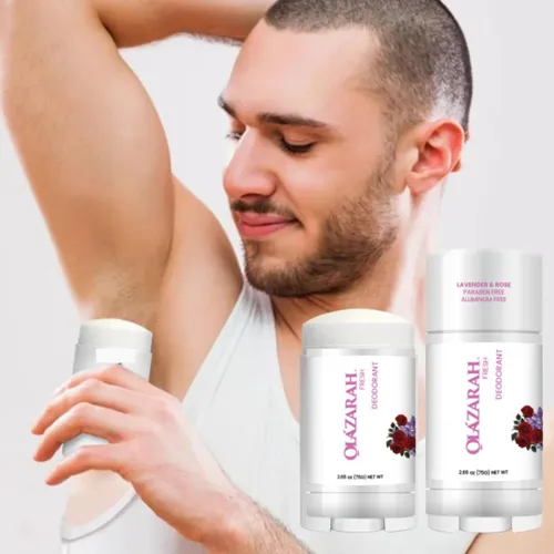 Miniatura 6 de Natural Lavender & Rose Desodorante Antitranspirante en Barra de 48 Horas: Protección Libre de Manchas para Mujeres y Hombres, 2 oz.